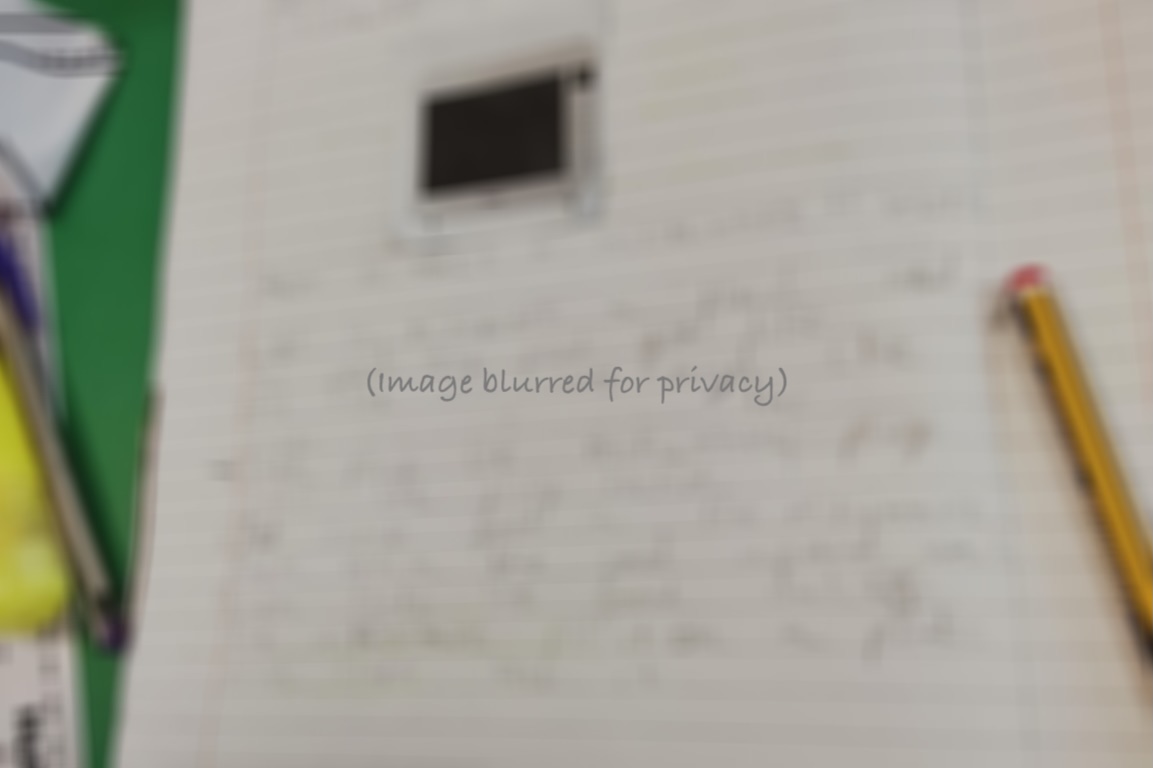 Student's image of microwave instructions